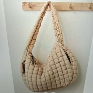 Free People Quilted Carryall bag